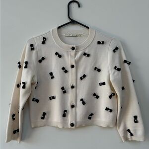 Alice + Olivia Cream Knit Top